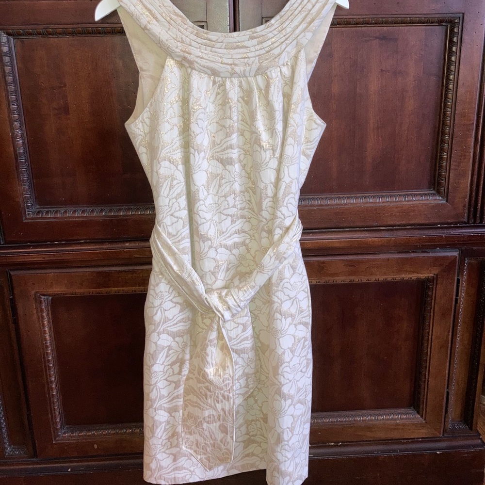 Etcetera Champagne Dress